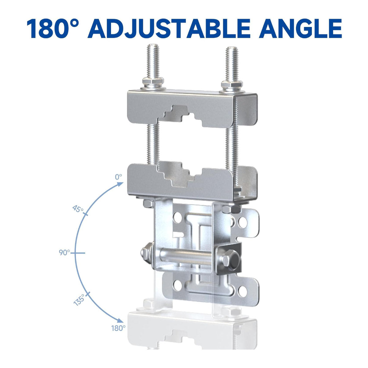 Outdoor Antenna Wall Mount Bracket Clamp Kit