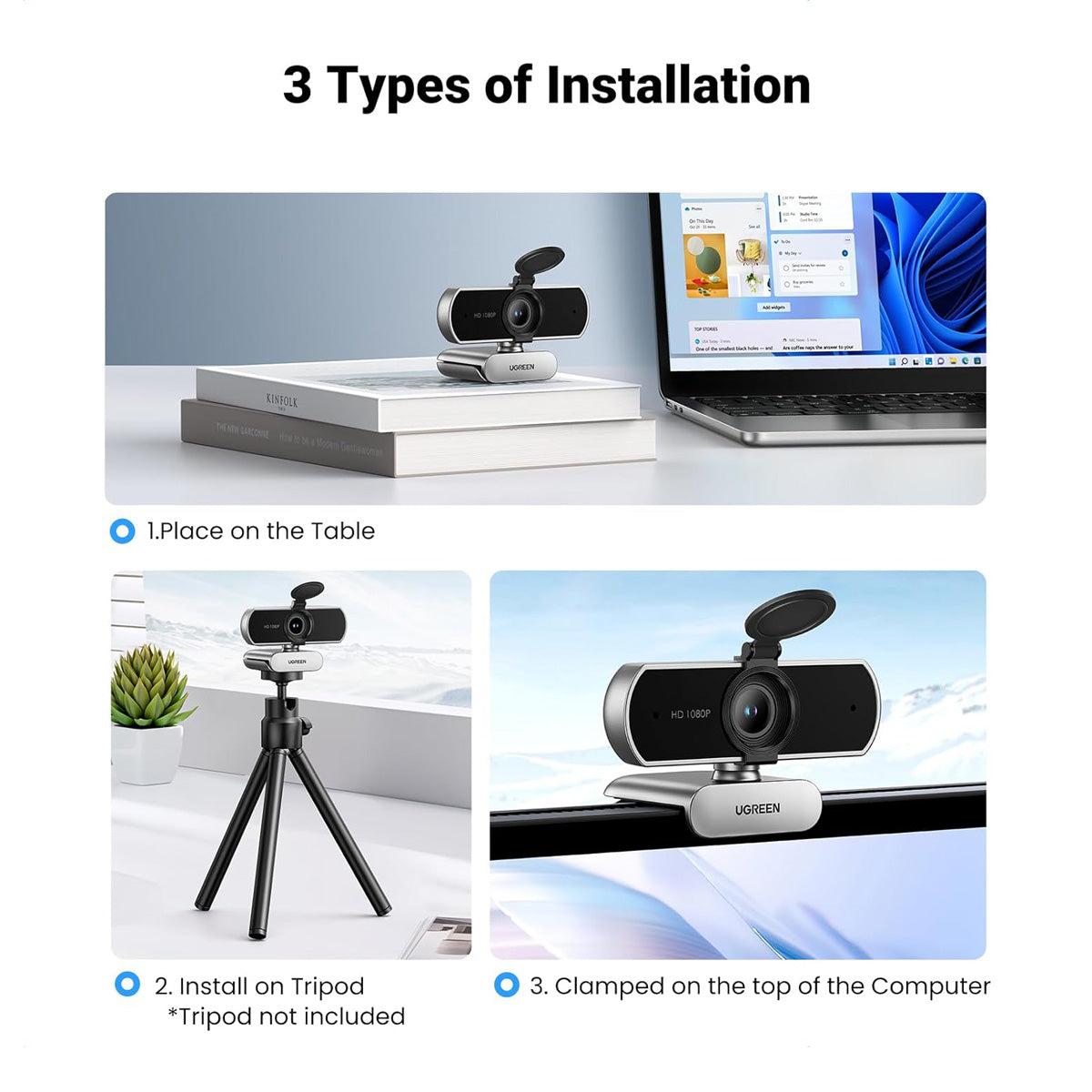 HD 1080p USB Webcam